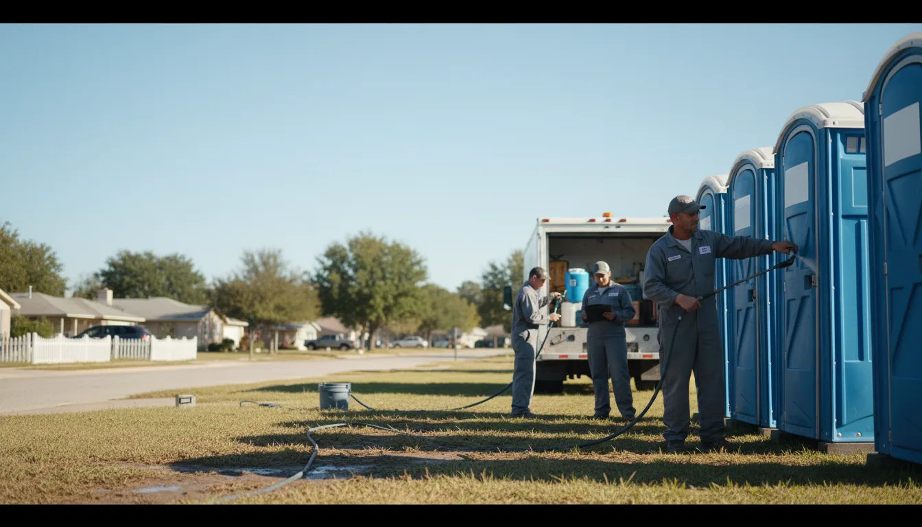Long-Term Portable Toilet Rental in Enigma, GA near me